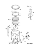 Tub, basket & agitator