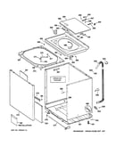 Cabinet, cover & front panel