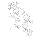 Hotpoint RGB746HED2CT gas & burner parts diagram