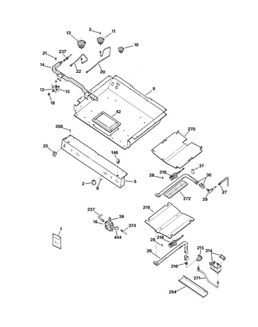 Gas & burner parts