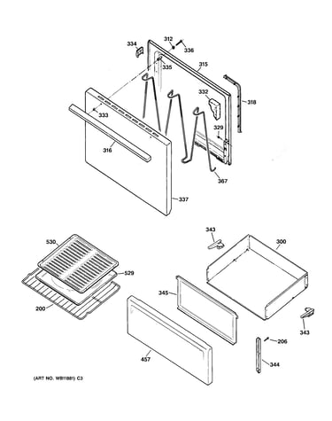 Door & drawer parts