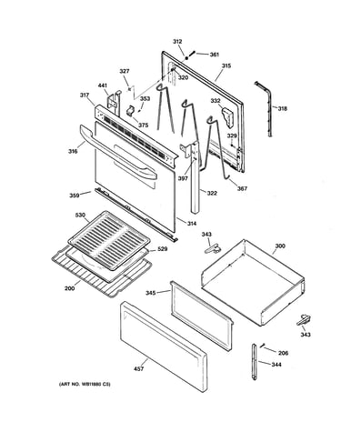 Door & drawer parts