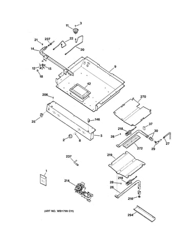 Gas & burner parts