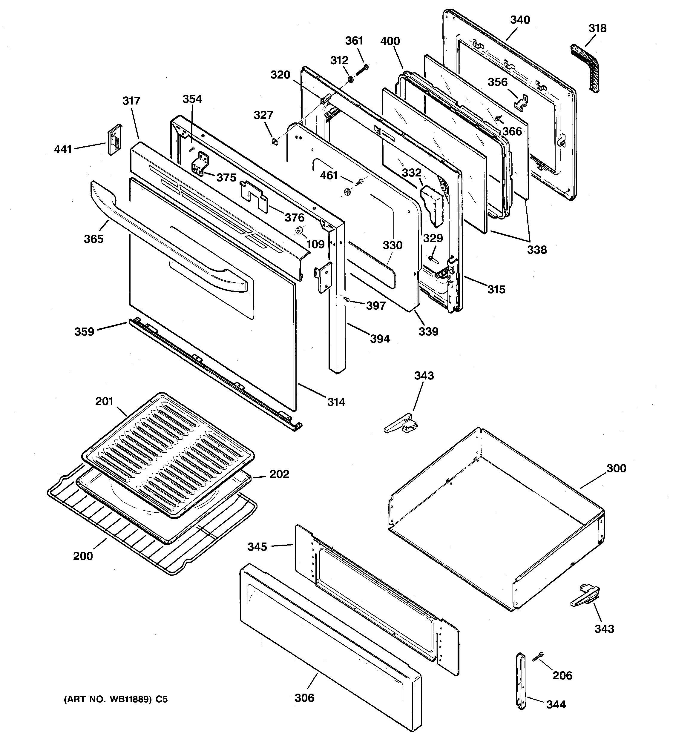Door & drawer parts