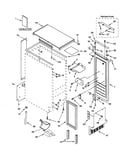 Cabinet, liner & door parts
