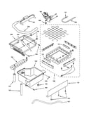 Evaporator, ice cutter & water part