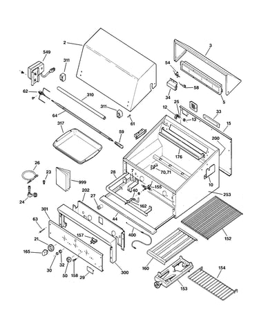Gas grill parts
