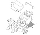 GE ZGG27N20C2SS gas grill parts diagram