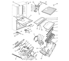 GE GBS18HBMAWW cabinet diagram