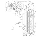 GE GSH25SGPASS freezer door diagram