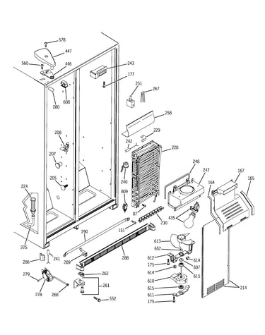 Freezer section