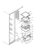 Fresh food shelves