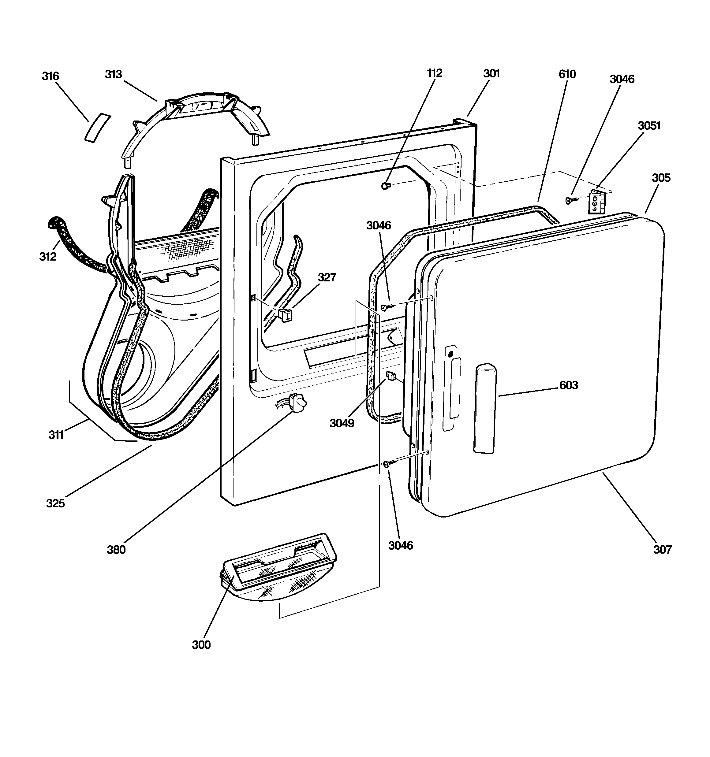 FRONT PANEL & DOOR