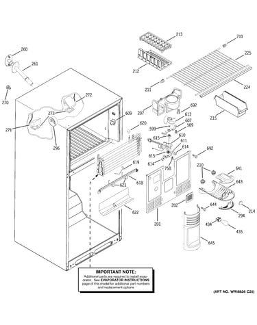 Freezer section