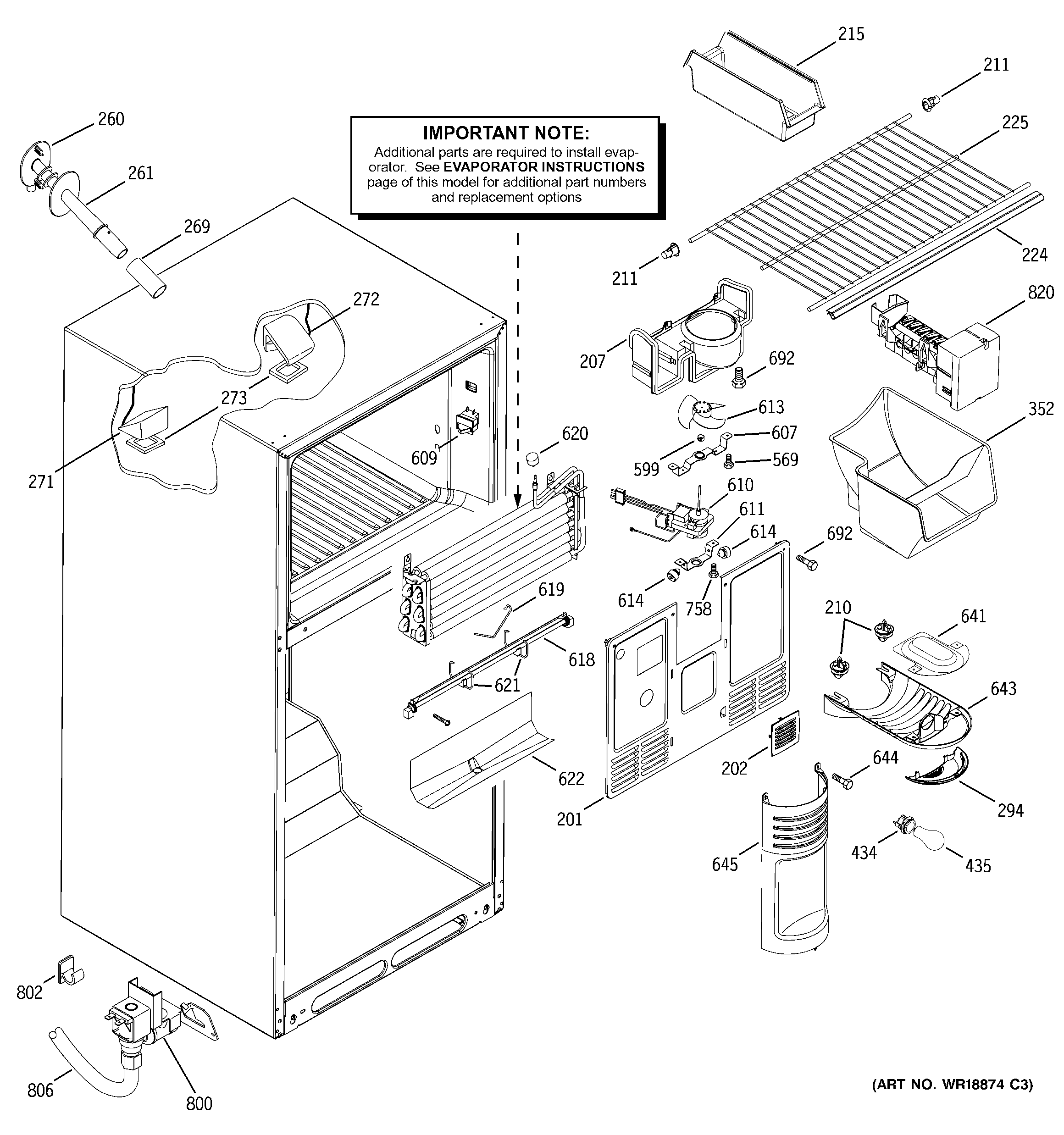 Freezer section
