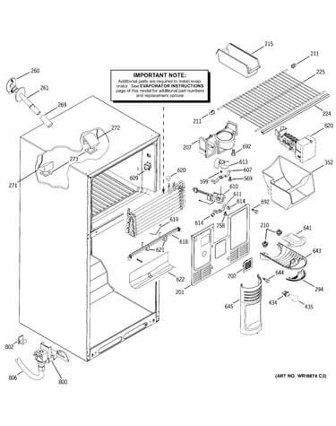 Freezer section