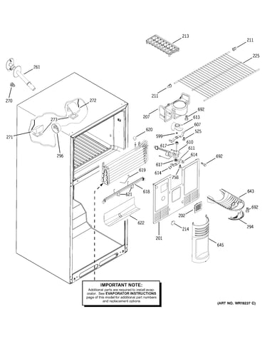 Freezer section
