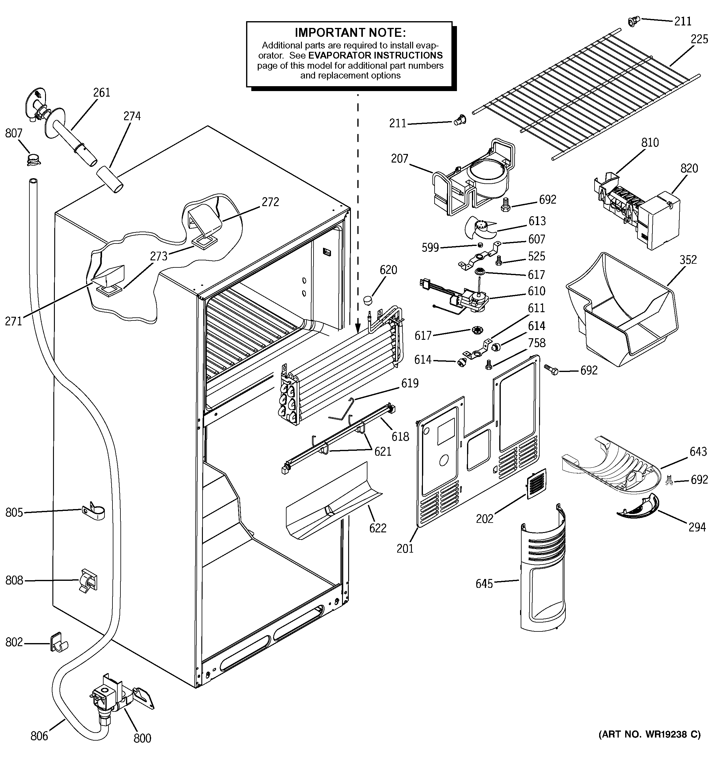 Freezer section