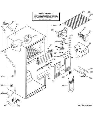 Freezer section