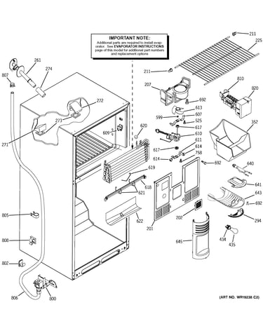 Freezer section