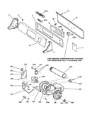 Backsplash, blower & motor assembly