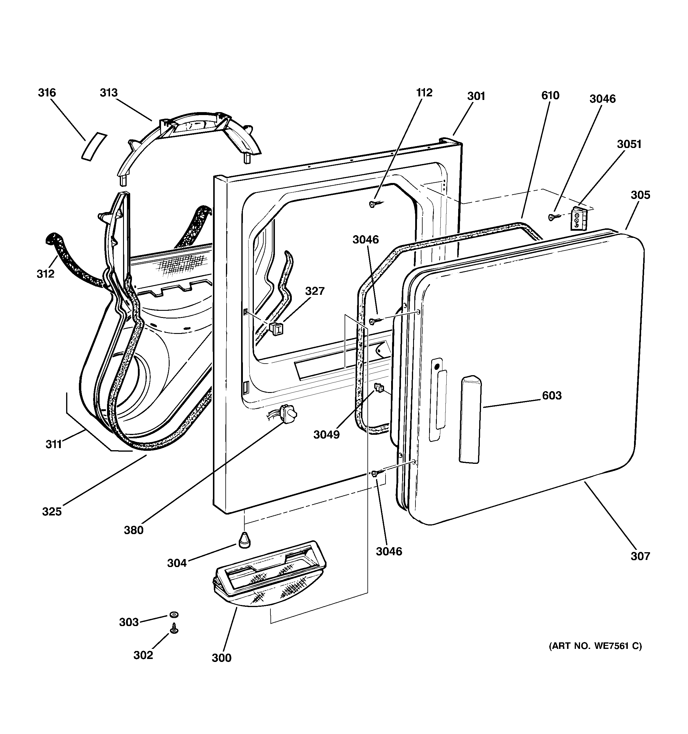 FRONT PANEL & DOOR