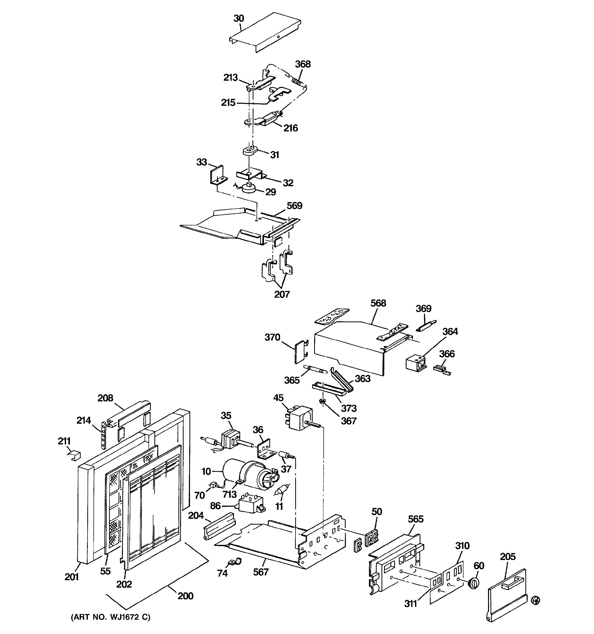Grille & controls