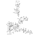 GE ACV24DAT1 grille & controls diagram