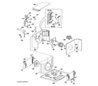 GE ACV24DAT1 chassis assembly diagram