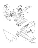 Dryer motor, blower & belt