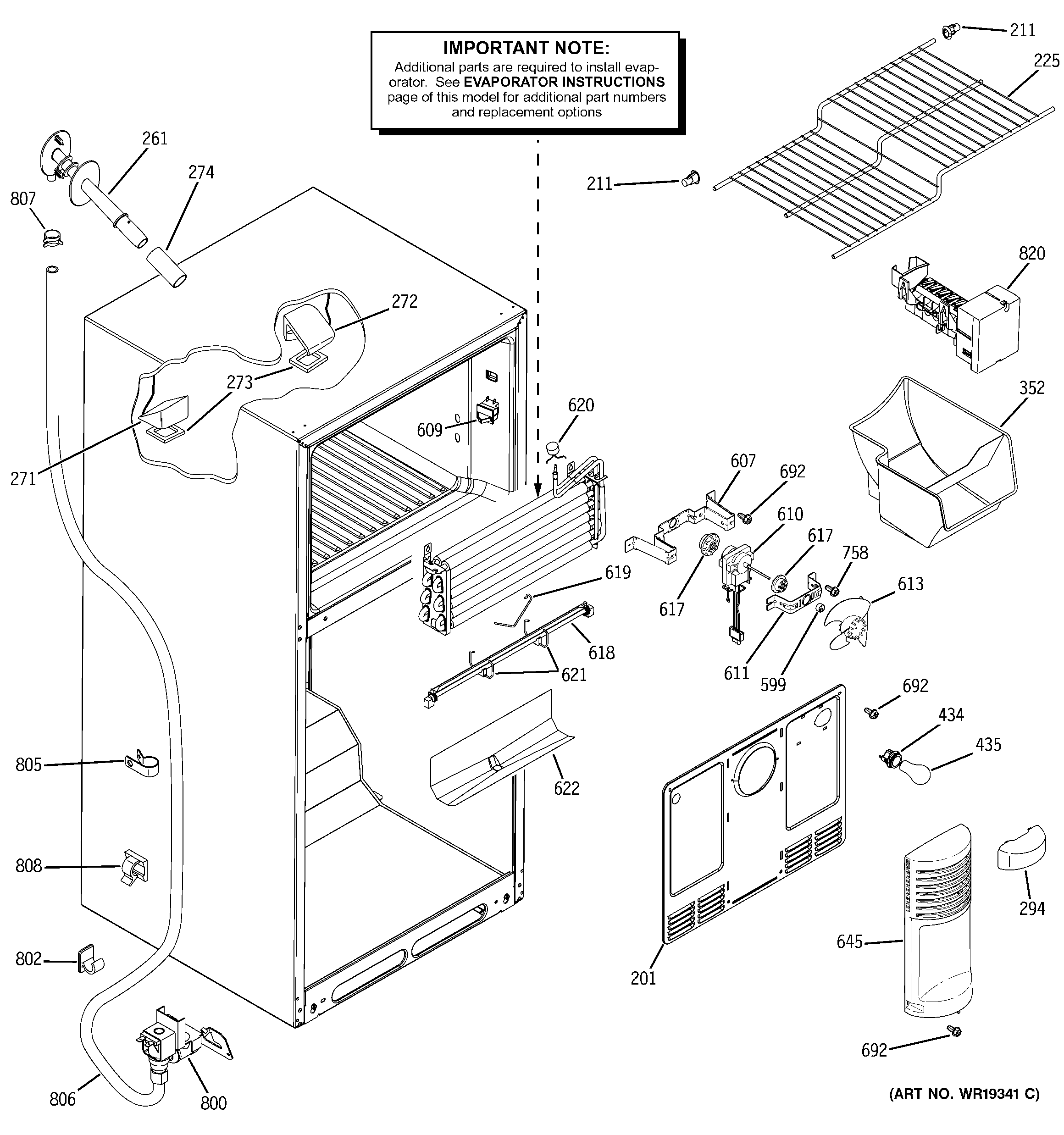 Freezer section