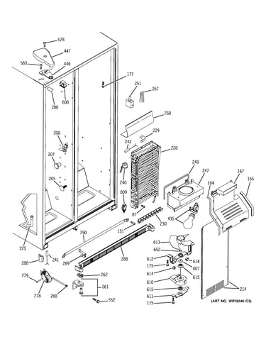 Freezer section