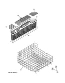 Lower rack assembly