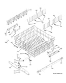 Upper rack assembly