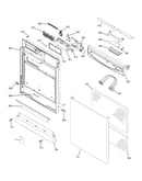 Escutcheon & door assembly