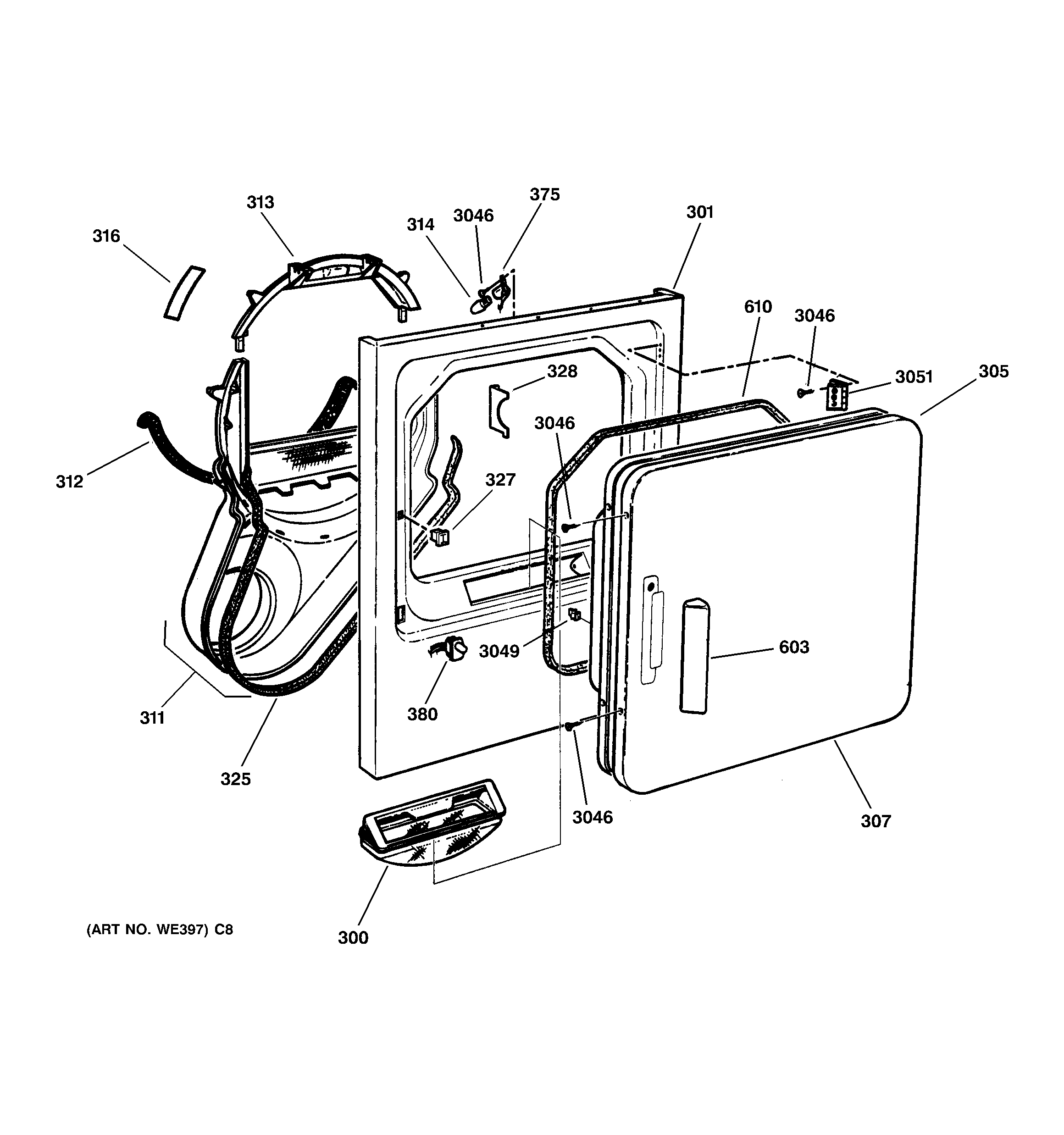 FRONT PANEL & DOOR