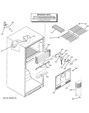 Freezer section
