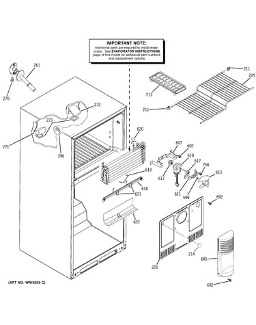 Freezer section