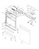Escutcheon & door assembly