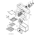 GE ZDP36N6DSS oven assembly diagram