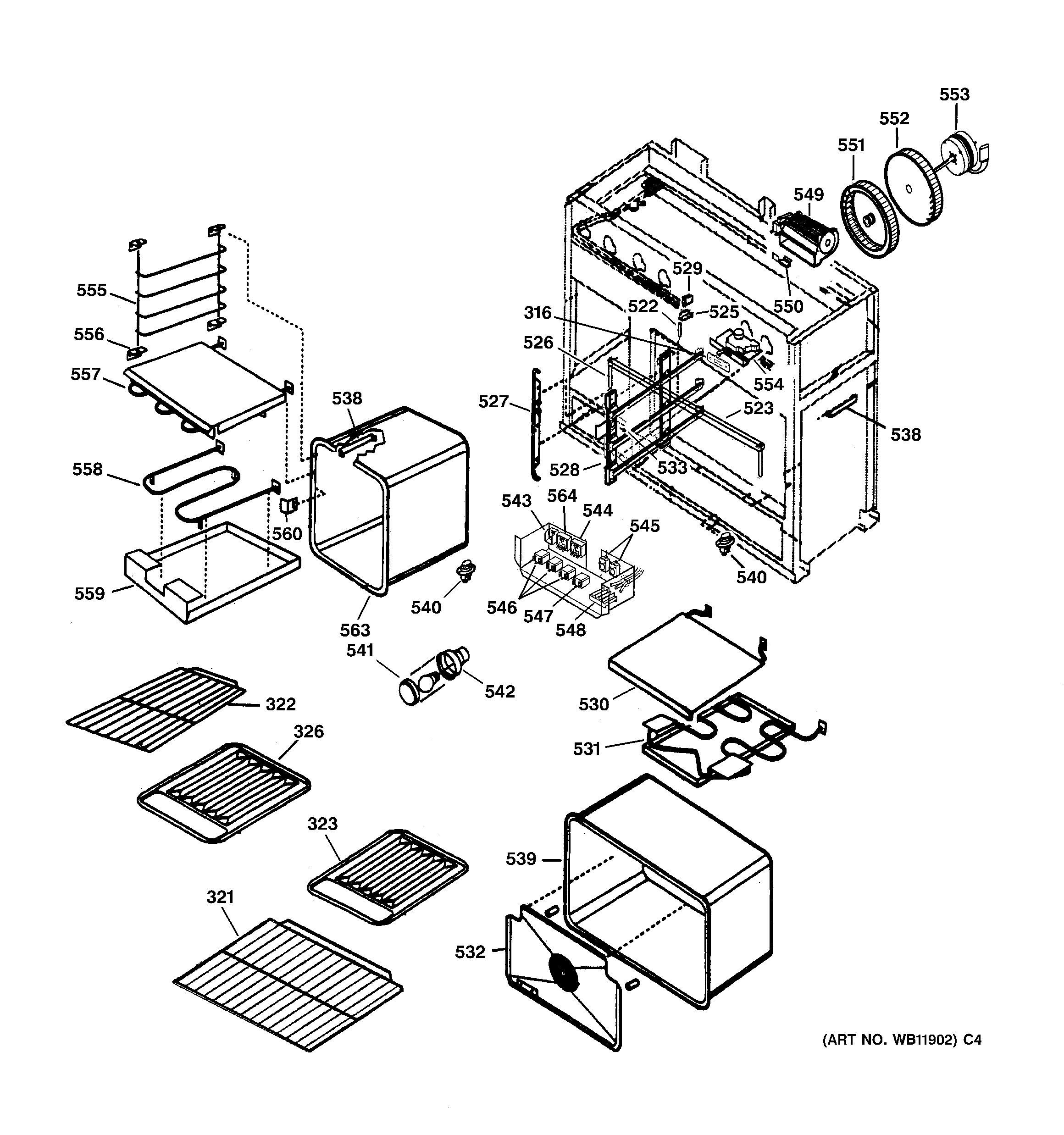 Oven assembly