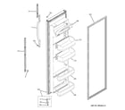 GE GSS25IFPAWW fresh food door diagram