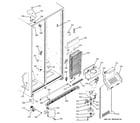 GE GSS25IFPAWW freezer section diagram