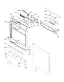 Escutcheon & door assembly
