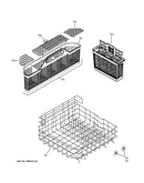 Lower rack assembly