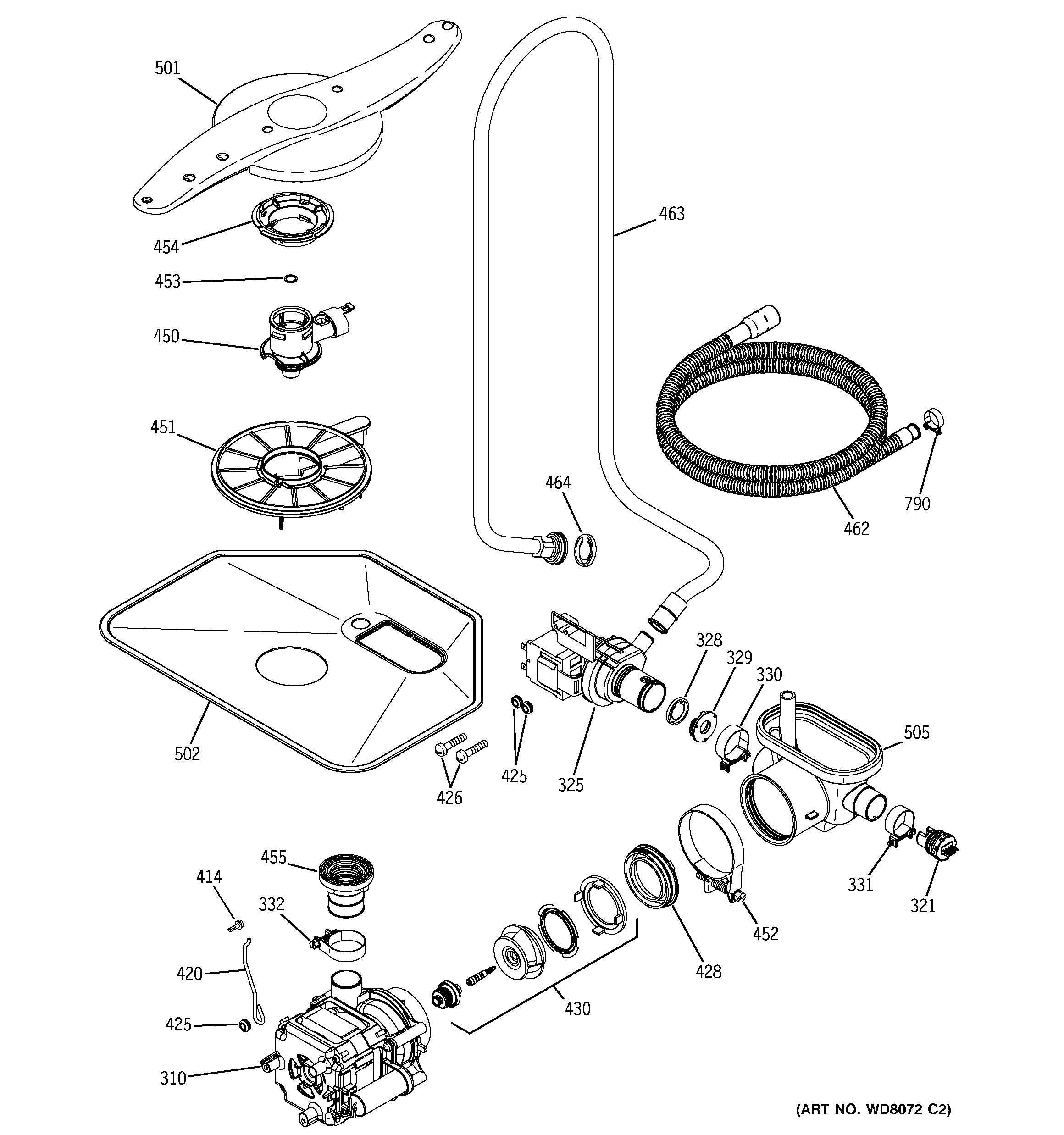 MOTOR-PUMP MECHANISM