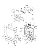 Escutcheon & door assembly