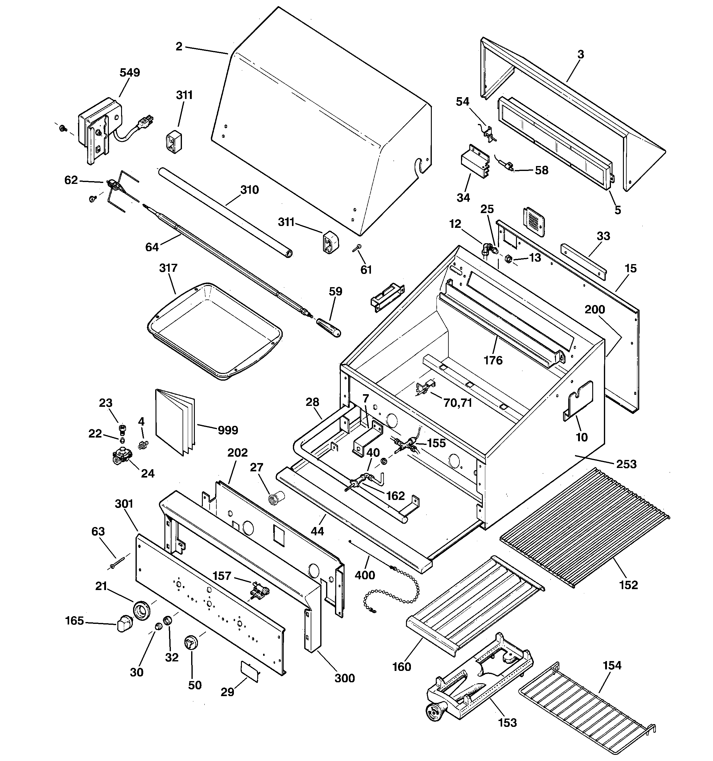 GAS GRILL PARTS