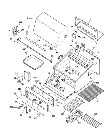Gas grill parts
