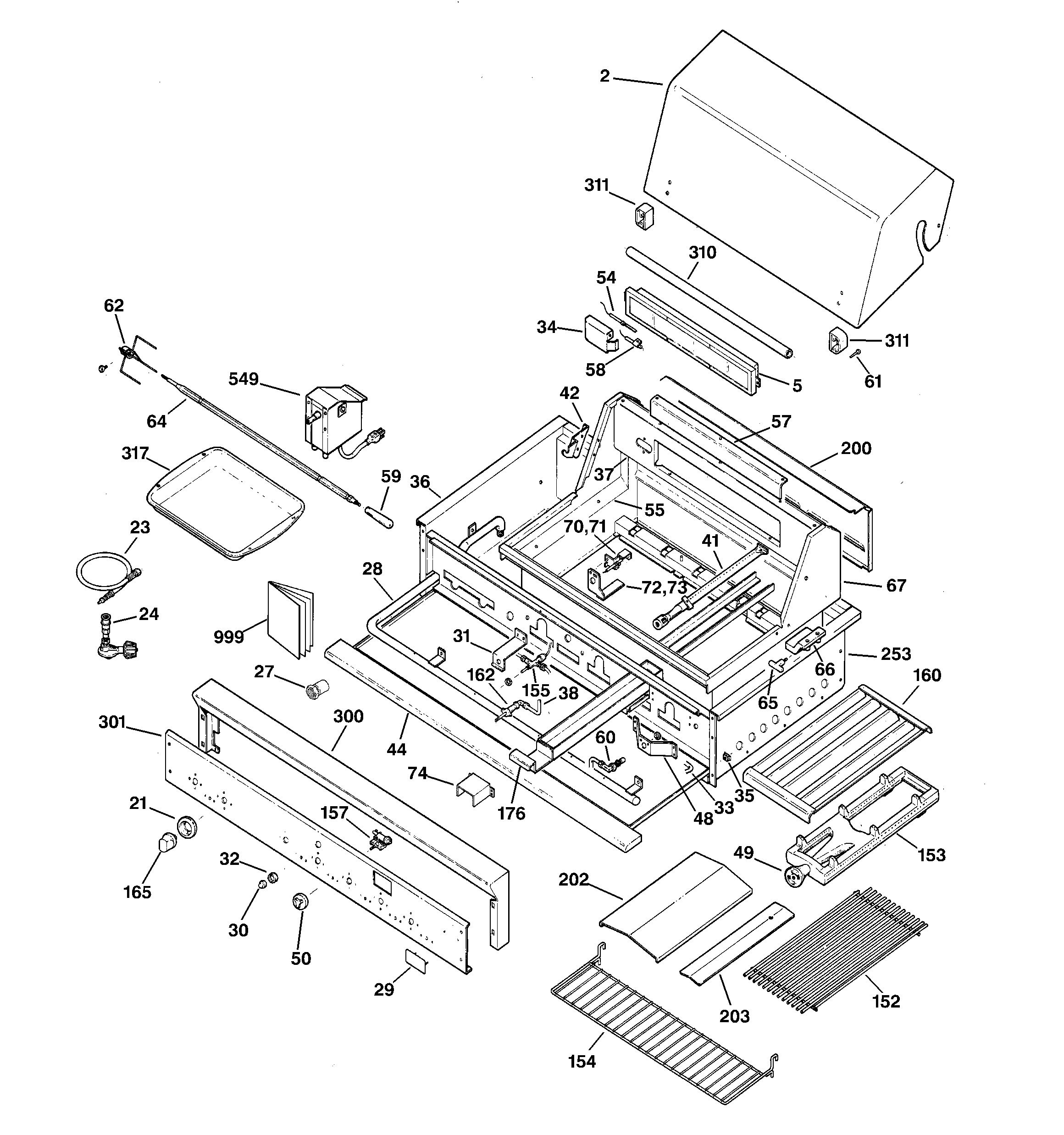 GAS GRILL PARTS